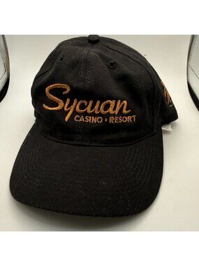 Sycuan Casino Resort Black Promotional Swag Black Baseball Cap 2019